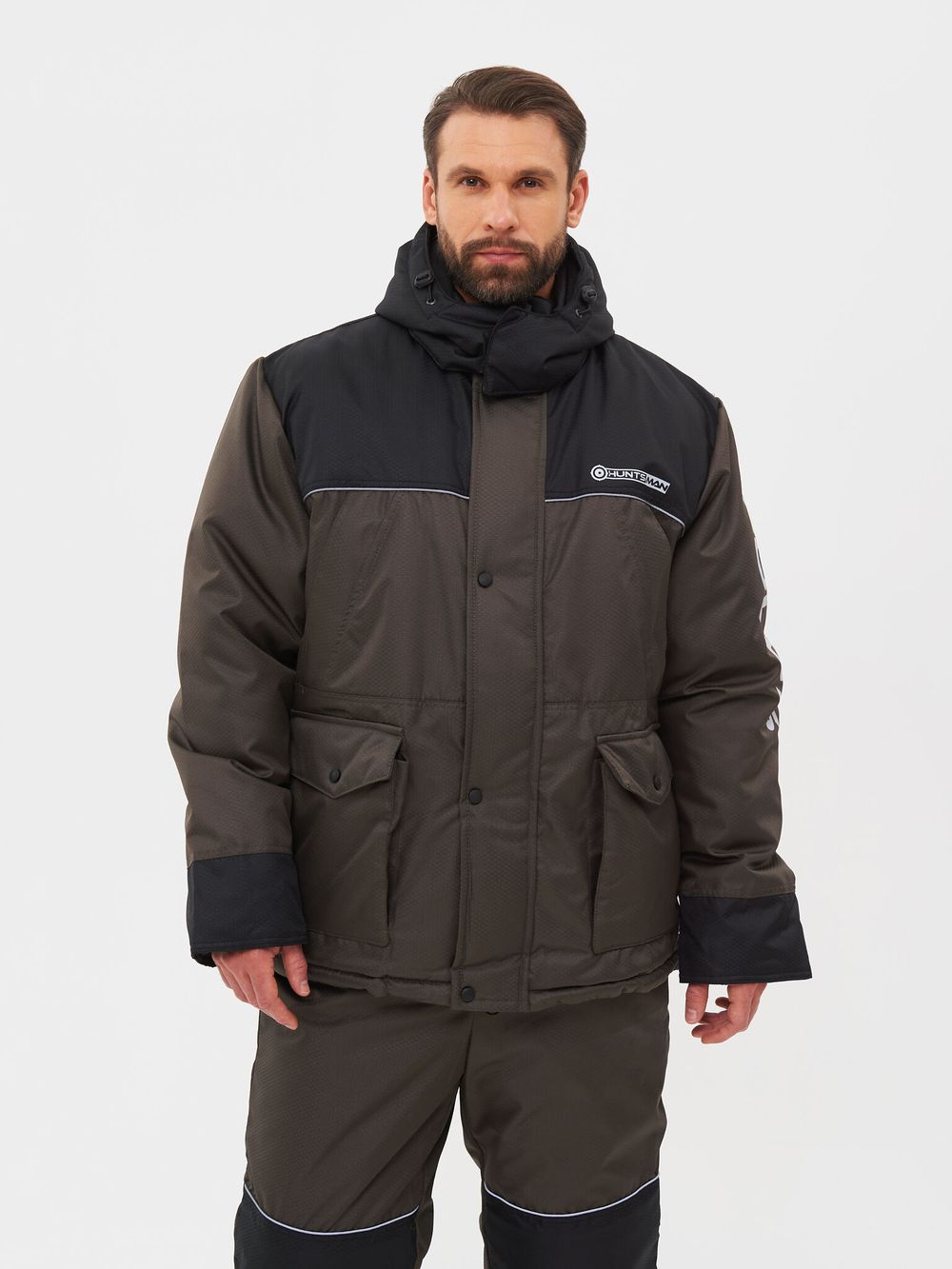 Костюм зимний Полюс ткань Cell цвет Хаки