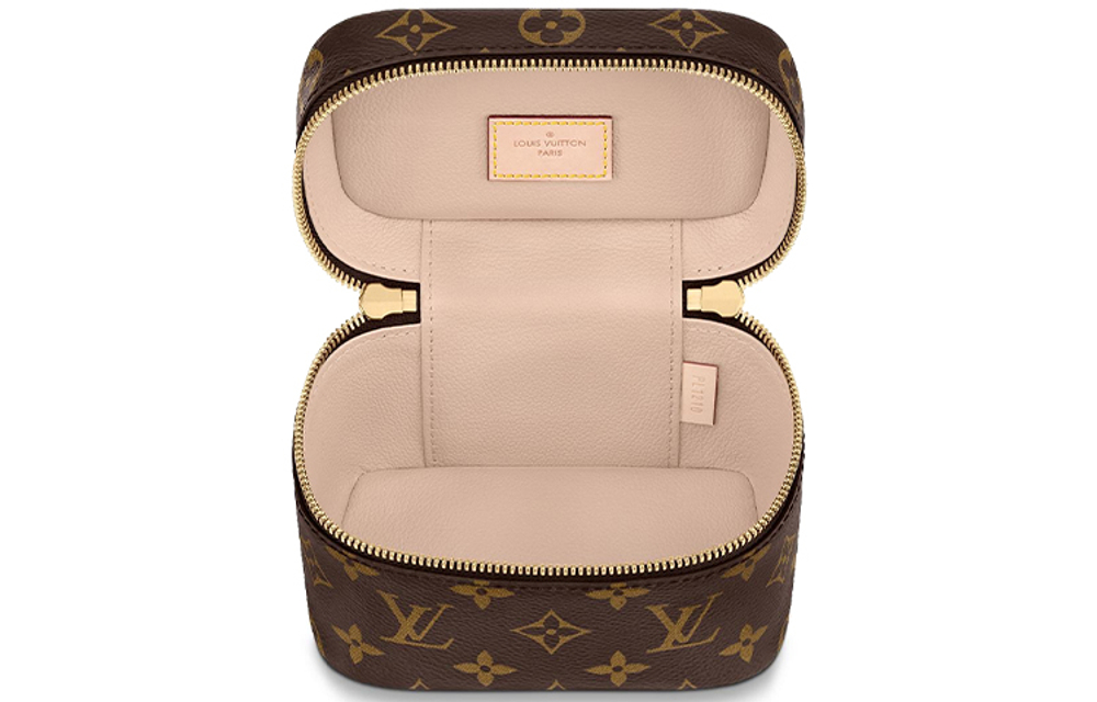 LOUIS VUITTON Nice Monogram Nano Brown