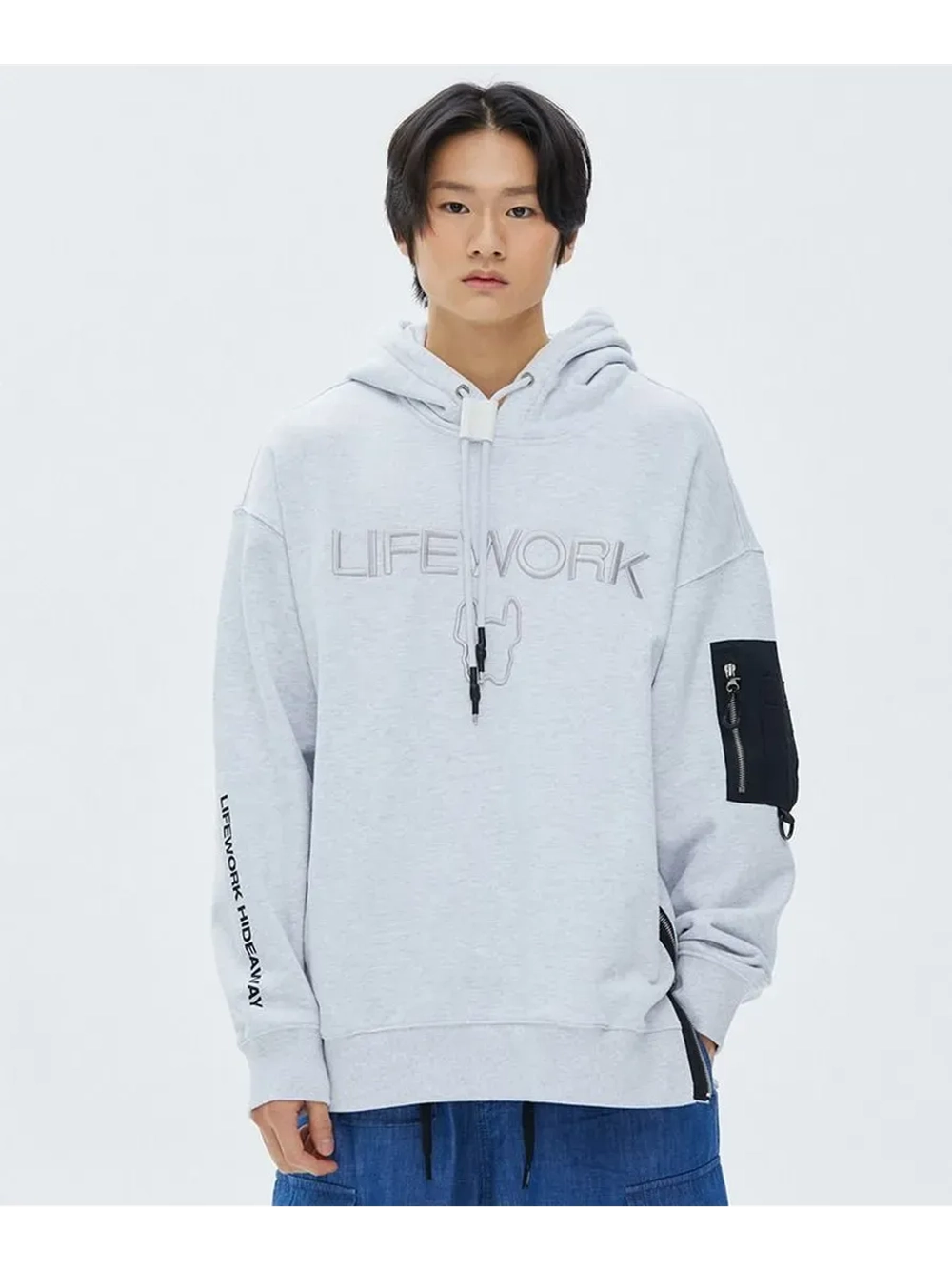 Толстовка ma-1 с молнией сбоку