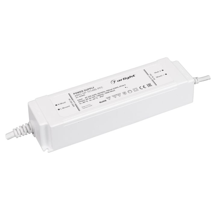 Драйвер Arlight ARPJ-SP-721400-PFC 36-72V 100W IP67 1,4A 037893