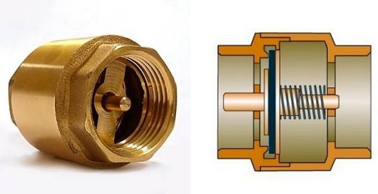 Обратный клапан Tim 1/2" ВР-ВР