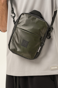 Сумка мессенджер KUL'TURA "THERMO BIG" Зеленый