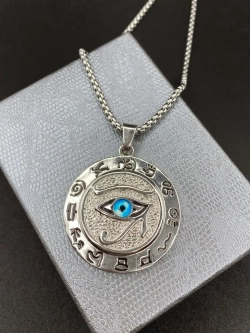 Египетский магический кулон оберег амулет Глаз Гора на цепи