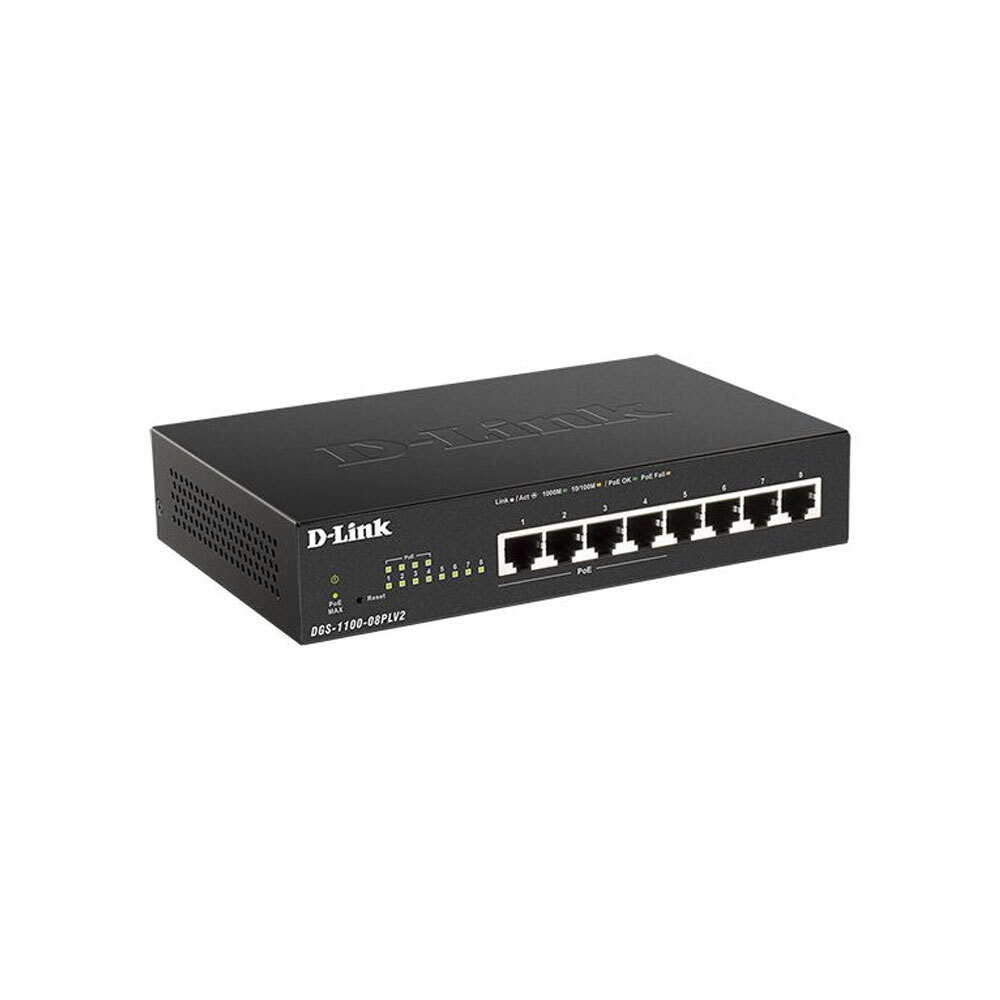 D-Link DGS-1100-08PLV2/A1A Сетевое оборудование