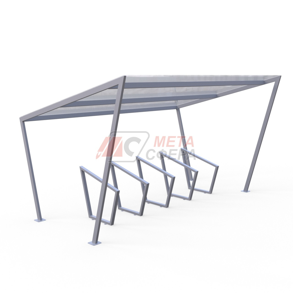 Велопарковка с навесом Edge