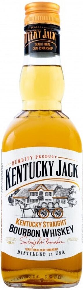 Виски Kentucky Jack Bourbon Whiskey, 0.7 л