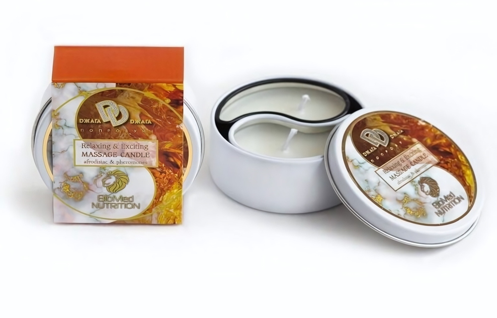 Массажная свеча Янтарное утро