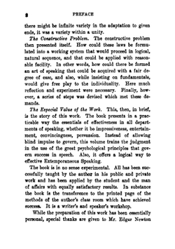 Effective speaking: an exposition of the laws of effectiveness in the choice of material in speech, with examples and exercises | Arthur Edward Phillips