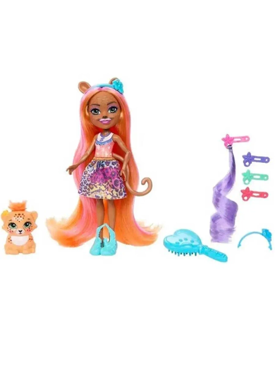 Кукла Энчантималс Гепард Чериш и Гринси HNV30