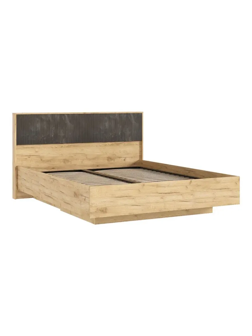 Кровать двухспальная 160х200 Мальта грей