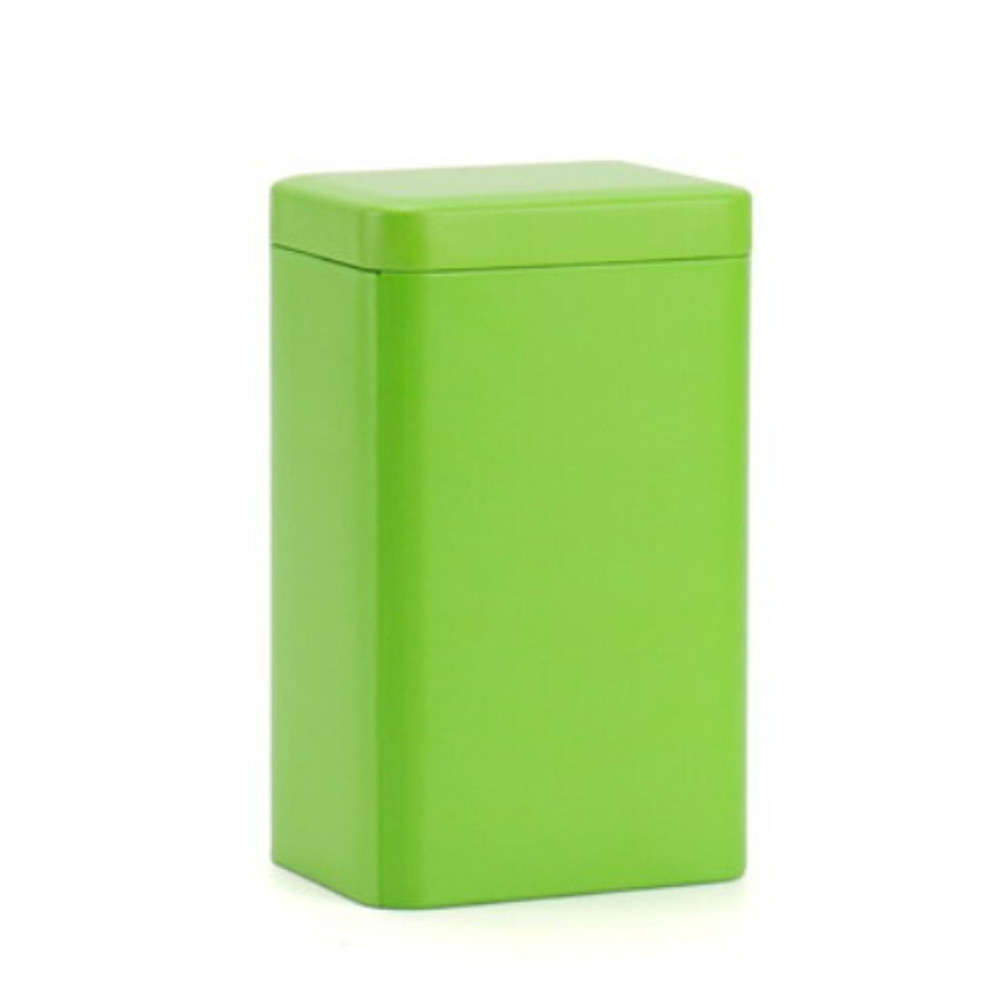 269097.2 Банка "ПРЯМОУГОЛЬНАЯ" размер=14х9х6см, жесть зелёный