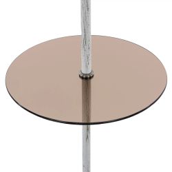 Citilux Вена CL402920T Торшер патина со столиком и белым абажуром