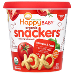 Happy Family Organics, Happy Baby®, Snackers ™, томаты и базилик, 42,5 г (1,5 унции)