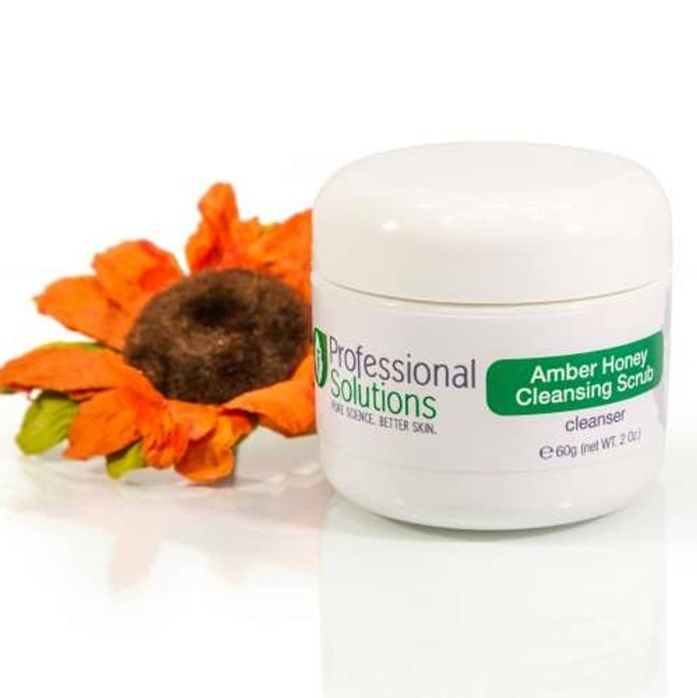 Скраб ванильно-медовый с янтарем Professional Solutions Vanilla Honey Scrub with Amber 60мл