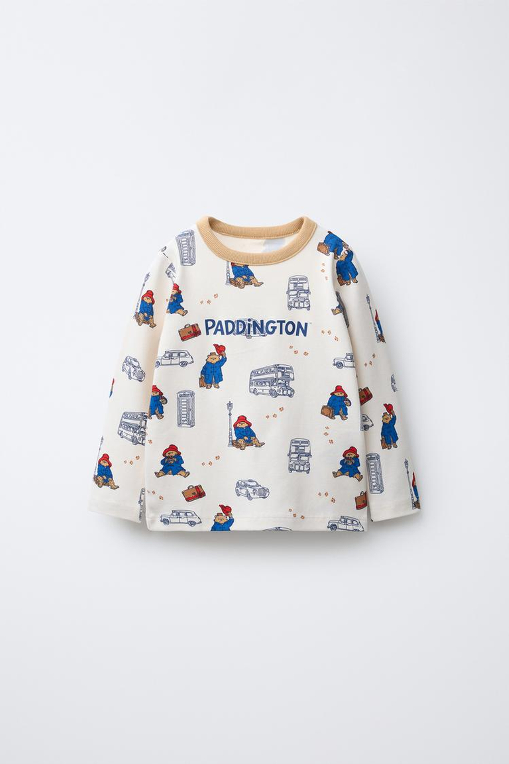 ZARA ПИЖАМА С ПРИНТОМ PADDINGTON ™, ЭКРЮ