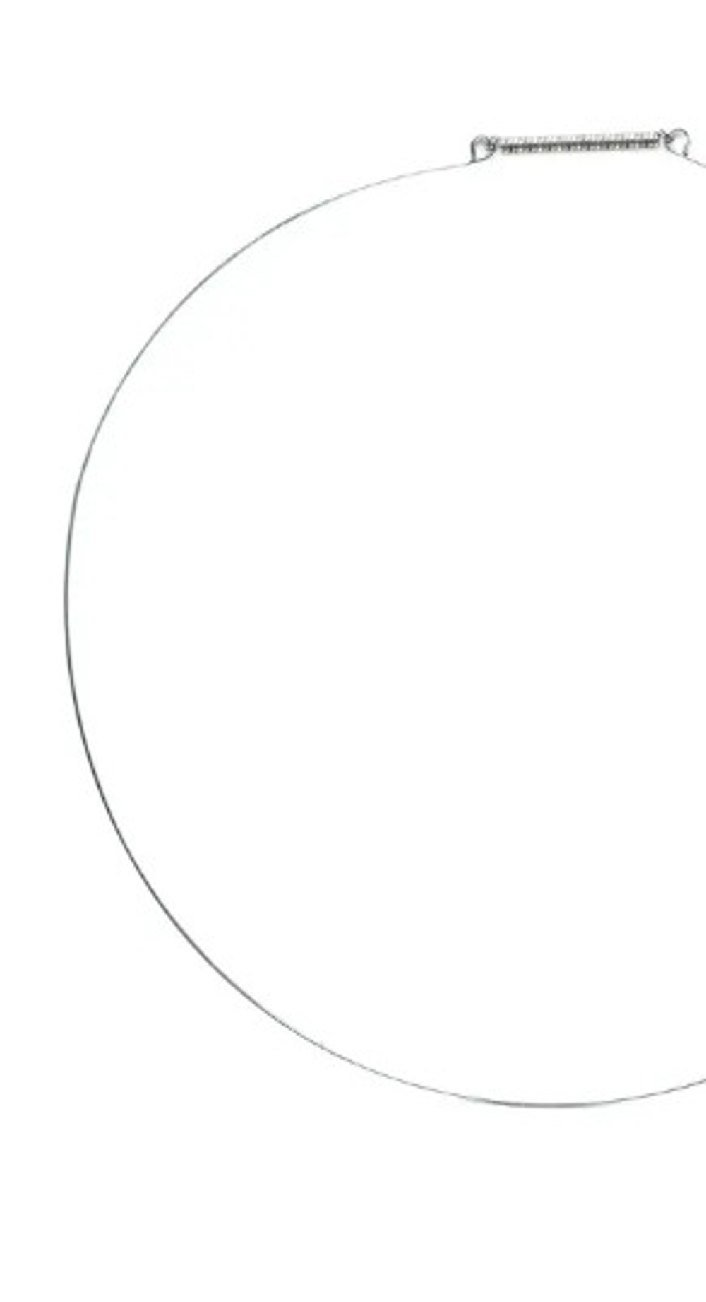 Внешний хомут манжеты люка для стиральной машины LG, 4861EN3004A 313 мм