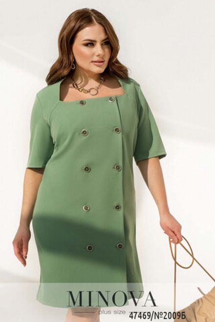 Платье 2009Б-ментол Minova Фото 2