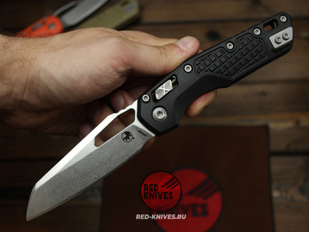 Нож MICROTECH MSI RAM-LOK - рук. черный нейлон RK-504