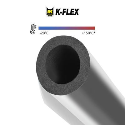 Высокотемпературная изоляция для труб из вспененного каучука K-FLEX SOLAR HT с покрытием AL CLAD