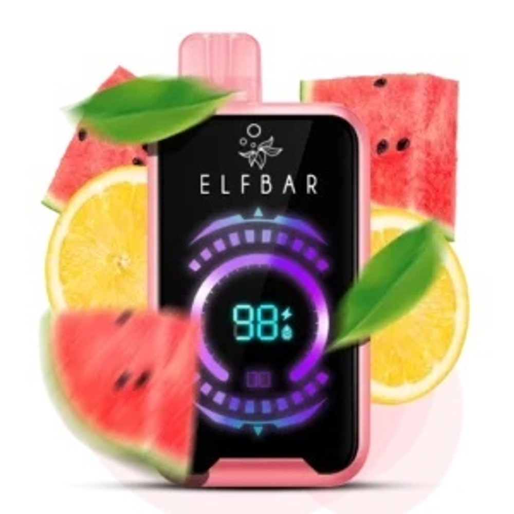 Elf bar FS18000 Watermelon lemon - арбуз-лимон 18000 затяжек 20мг Hard (2% Hard)