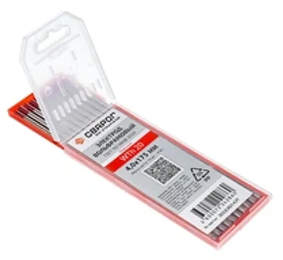 Вольфрамовые электроды Сварог WLa 20 1,6×175 мм