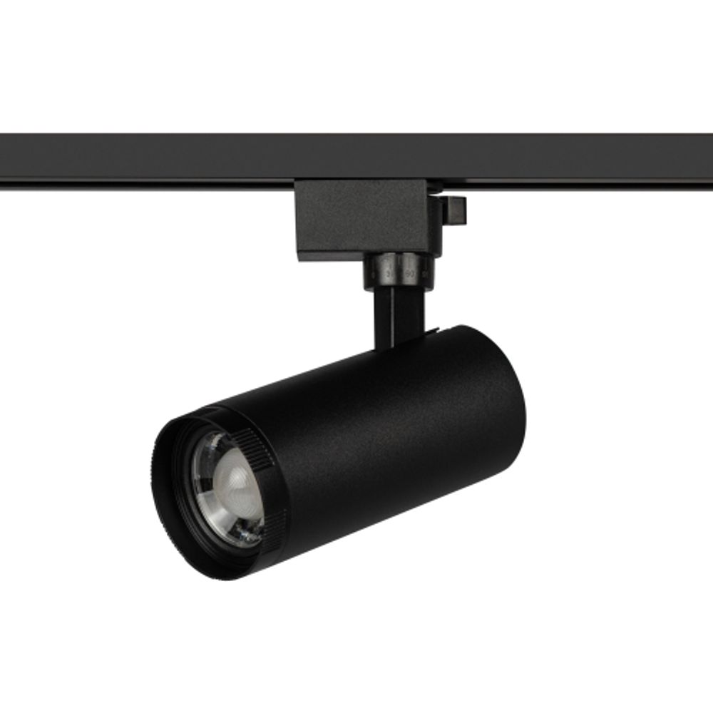 Трековый светильник однофазный ЭРА TR59-2030 BK светодиодный 20Вт 3000К черный