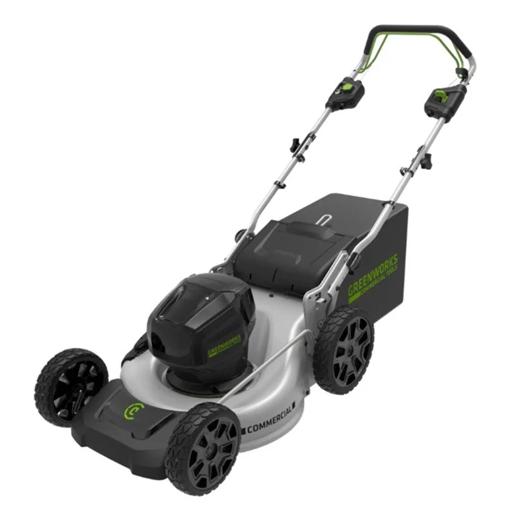 Аккумуляторная газонокосилка Greenworks GC82LM51K5 82V 82В (1 x 5 Ач, ЗУ) нож 51 см, 2502007UB