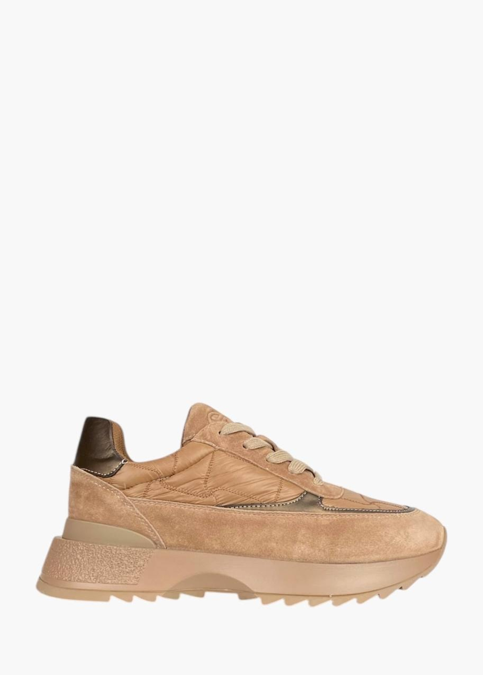 QS598-G204-3 beige -24Z Женские сникерсы деми