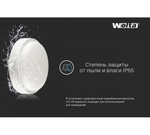 Светильник LED ДБП  8Вт 6500K IP65 640лм LCL04-8W-R01 круг 140x57мм WOLTA