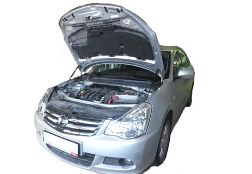Амортизатор (упор) капота на Nissan Almera 01-09(с 2013 г.в.)Autoinnovation