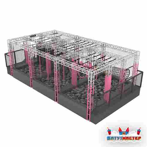 Развлекательный центр ниндзя парк «Империя силы», 11×6,6×3,5 м