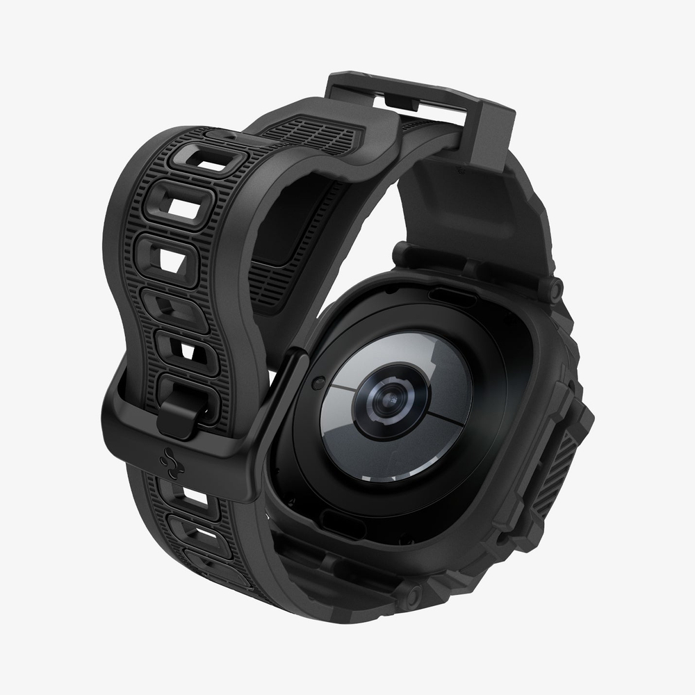 Ремешок+чехол Spigen RUGGED ARMOR ”PRO” SAMSUNG GALAXY WATCH ULTRA (47 MM) MATTE BLACK