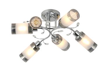 74858/6 CHROME (1) Люстра RL