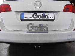 Фаркоп оцинкованный Galia O061A для Opel Astra J седан/универсал 2009-2015(паспорт и сертификат в комплекте)(без электрики)