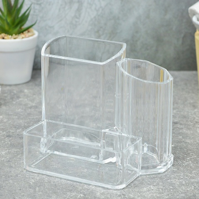 Органайзер для хранения "Фантэнегро" 3 отделения, 13*9,5*11см, прозрачный