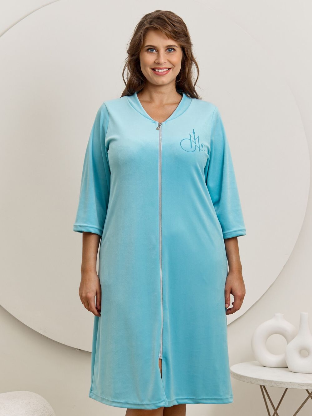 Халат Ася Виотекс БИРЮЗОВЫЙ