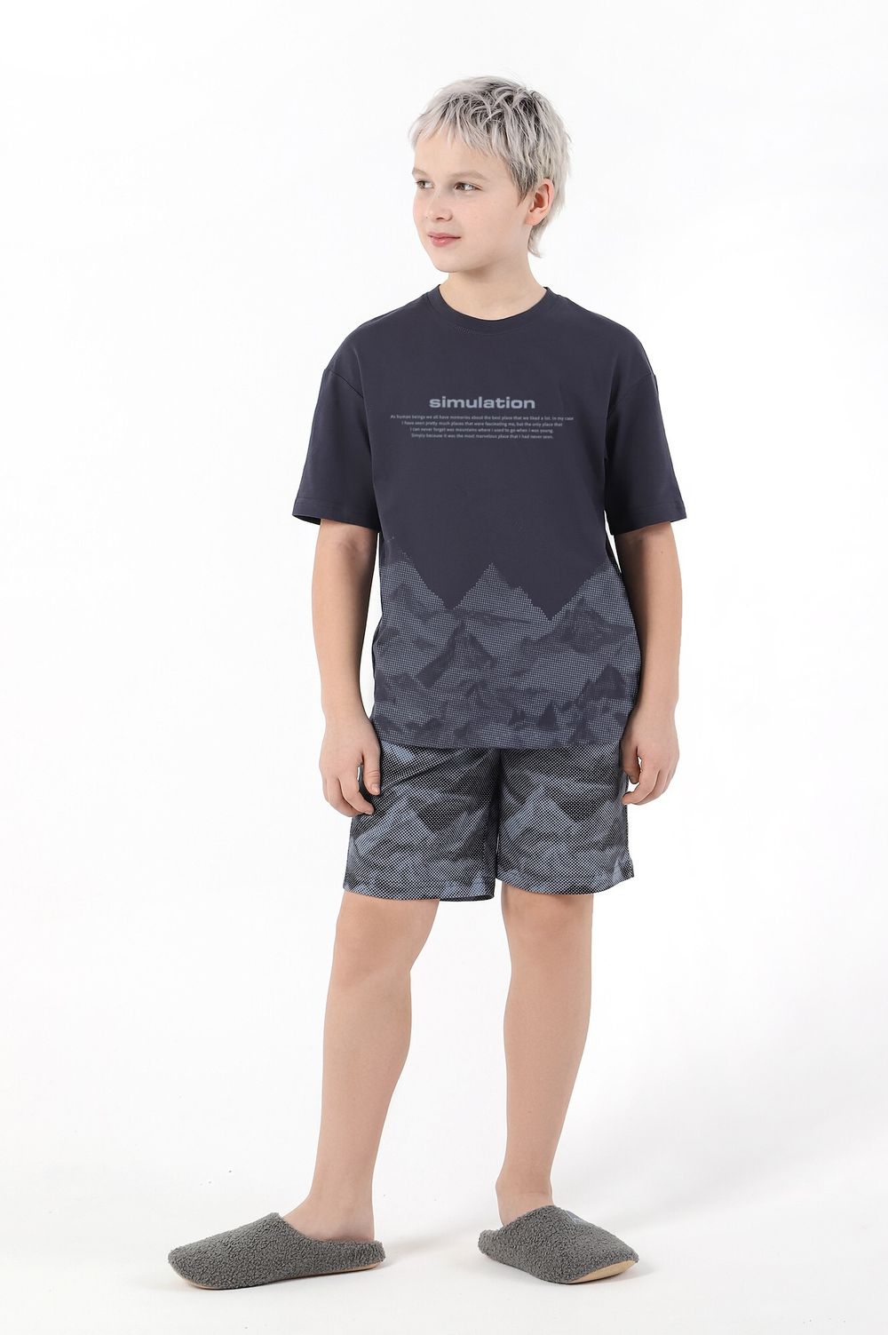 Костюм для мальчика Горец-2 Виотекс ГРАФИТОВЫЙ