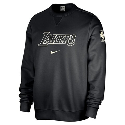 Толстовка Nike Dri-FIT NBA Los Angeles Lakers Standard Issue Black Sweatshirt