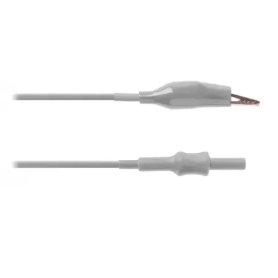 Кабель отведения для мостикового или ушного электрода ЭЭГ белый