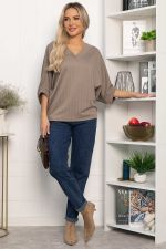 Джемпер трикотажный Джорджина (кофе с молоком) Б14245-12М LT Collection