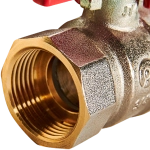 Кран шаровой полнопроходной ROMMER - 3/4" (ВР/НР, PN40, ручка-бабочка)