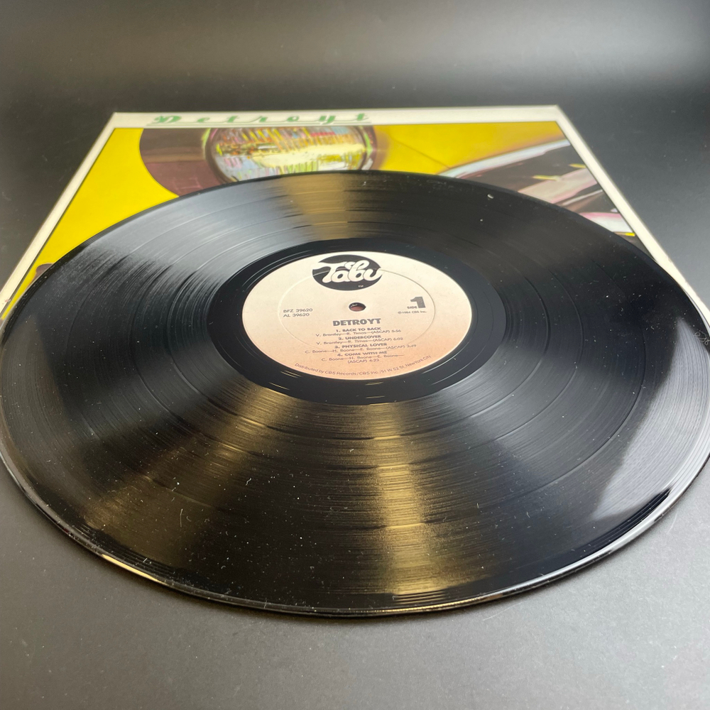 Detroyt – Detroyt - Electro, Synth-pop, Soul - USA 1984 Виниловая пластинка 12 дюймов