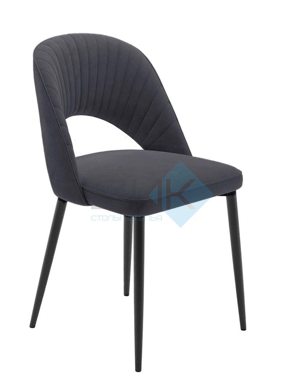 Стул DikLine 448 опоры чёрные