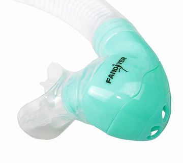 Трубка FanDiver Hyper Dry бирюзовый