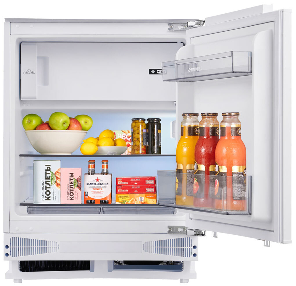 Встраиваемый однокамерный холодильник Maunfeld MBF88SWGR Inverter