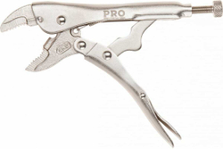 Зажим с фиксатором STARTUL 180 мм изогнутые губки PRO-6051-01