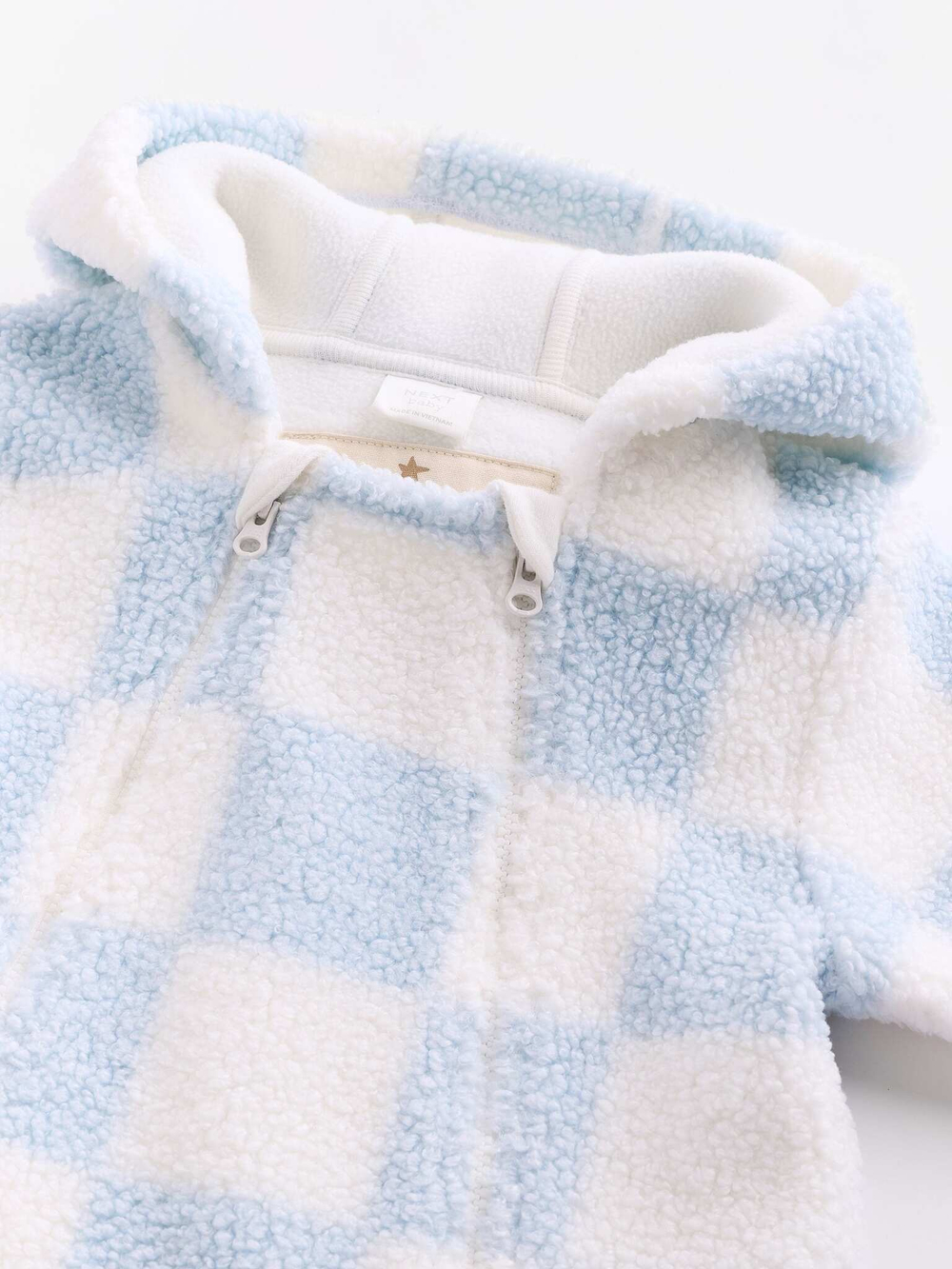 Комбинезон флисовый для малышей Next 286-894, Синий, Белый