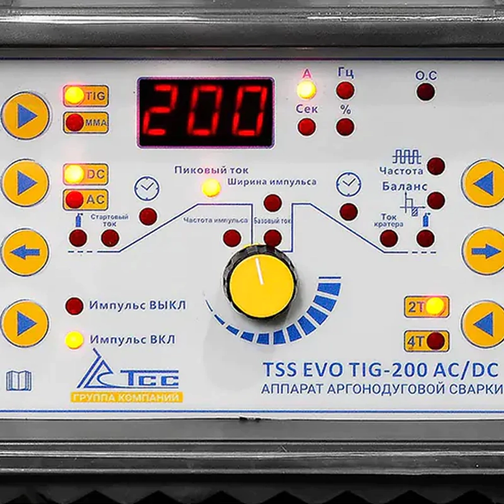 ТСС EVO TIG-200 AC/DC аппарат аргонодуговой сварки 035263