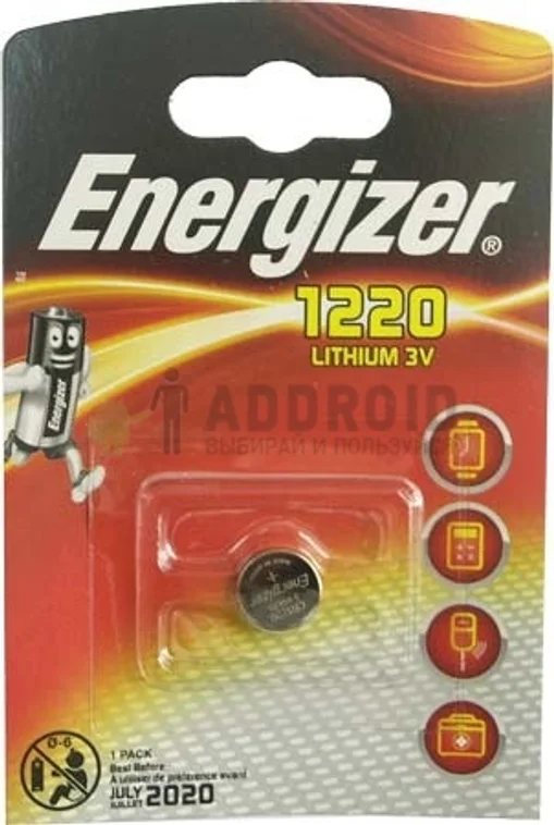 Батарейка Energizer CR1220 BL1