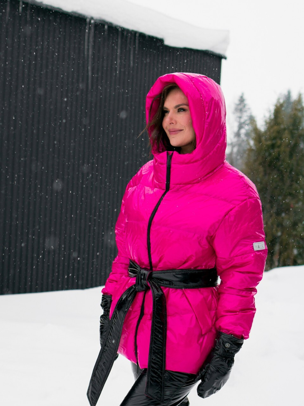 Miracle Пуховик женский ФУКСИЯ